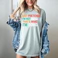 Pretend I Am Not Here That's What I'm Doing Introvert Women's Comfort Colors T-Shirt Denim Pretend I Am Not Here That's What I'm Doing Introvert Women's Comfort Colors T-Shirt Denim
