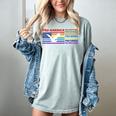 Pro America Pro Acceptance Pro Science Pro Equality Pro Book Women's Comfort Colors T-Shirt Denim