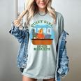 Quiet Girl Loud Results Introvert Office Staff Secretary Women's Comfort Colors T-Shirt Denim Quiet Girl Loud Results Introvert Office Staff Secretary Women's Comfort Colors T-Shirt Denim
