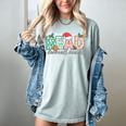 Read Banned Books Christmas Holiday Women's Comfort Colors T-Shirt Denim