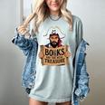 Read Book Reader Library Reading Librarian Pirate Bookworm Women's Comfort Colors T-Shirt Denim