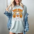 Read More Books Booooks Ghost Pumpkin Cute Teacher Halloween Women's Comfort Colors T-Shirt Denim