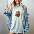 I Read Books And I Know Things l Book Reading Women's Comfort Colors T-Shirt Denim