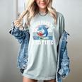 I Read Past My Bedtime Reading Dolphin Book Lover Women's Comfort Colors T-Shirt Denim I Read Past My Bedtime Reading Dolphin Book Lover Women's Comfort Colors T-Shirt Denim