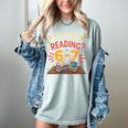 Reading 6 7 Six Seven Meme Slang Teacher Book Lover Women's Comfort Colors T-Shirt Denim
