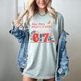 Reading 67 Meme English Teacher 67 Book Lover Humor Women's Comfort Colors T-Shirt Denim