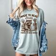 Reading Book Lover Made To Read Books Forces To Read Emails Women's Comfort Colors T-Shirt Denim Reading Book Lover Made To Read Books Forces To Read Emails Women's Comfort Colors T-Shirt Denim