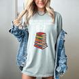 Reading Book Teacher 67 Six Seven Meme Women's Comfort Colors T-Shirt Denim Reading Book Teacher 67 Six Seven Meme Women's Comfort Colors T-Shirt Denim