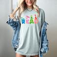 Reading Dinosaur T Rex Dino Book Lover Women's Comfort Colors T-Shirt Denim Reading Dinosaur T Rex Dino Book Lover Women's Comfort Colors T-Shirt Denim