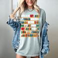 Reading Shirt There Is No Such Thing As Too Many Books Women's Comfort Colors T-Shirt Denim