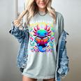 Readsalotl Axolotl Book Lovers Axolotls Women's Comfort Colors T-Shirt Denim