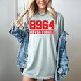 Red 8964 Never Forget Memory Self-Defense Protection Women's Comfort Colors T-Shirt Denim
