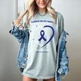 Remembrance In Memory Of My Niece Colon Cancer Awareness Women's Comfort Colors T-Shirt Denim Remembrance In Memory Of My Niece Colon Cancer Awareness Women's Comfort Colors T-Shirt Denim