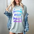 Remembrance Of Pop Memory Of My Grandpa In Heaven Women's Comfort Colors T-Shirt Denim