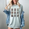 Respect The Locals Cryptid Mothman Hiking Bigfoot Introverts Women's Comfort Colors T-Shirt Denim