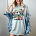 Retro Old Cassette Tape Cartoon With Walker Nostalgia Women's Comfort Colors T-Shirt Denim