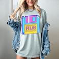Retro TechnologyOld School Floppy Nostalgia 90s Generation Women's Comfort Colors T-Shirt Denim Retro TechnologyOld School Floppy Nostalgia 90s Generation Women's Comfort Colors T-Shirt Denim