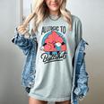 Retro Toon Introvert Sarcasm Anti-Social Nihilism Women's Comfort Colors T-Shirt Denim