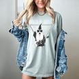 Rock & Roll Wizard Music Nostalgia Women's Comfort Colors T-Shirt Denim
