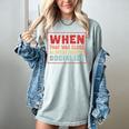 Sarcastic Anti Social Introvert Socialize Women's Comfort Colors T-Shirt Denim