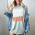 Sarcastic Introvert Extrover Pervert Women's Comfort Colors T-Shirt Denim Sarcastic Introvert Extrover Pervert Women's Comfort Colors T-Shirt Denim