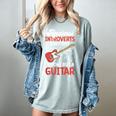 Sarcastic Introvert Need Guitar Sad Song Introvert Guitarist Women's Comfort Colors T-Shirt Denim