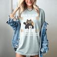 Sarcastic Joke For Introvert And Anti-Social Women's Comfort Colors T-Shirt Denim