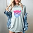 Secretly Bisexual Bi Introvert Bi Pride Antisocial LGBTQ Women's Comfort Colors T-Shirt Denim