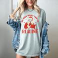 He Sees What You'Ve Been Reading Santa Book Women's Comfort Colors T-Shirt Denim He Sees What You'Ve Been Reading Santa Book Women's Comfort Colors T-Shirt Denim