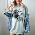Sheep Baa Crow Caw Back Off Pun Tee For Introverts & Teens Women's Comfort Colors T-Shirt Denim
