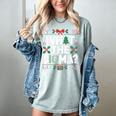 What The Sigma Christmas Party Outfit For Introverts Women's Comfort Colors T-Shirt Denim