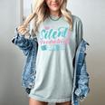 Silent Productivity Introvert Office Staff Secretary Admin Women's Comfort Colors T-Shirt Denim Silent Productivity Introvert Office Staff Secretary Admin Women's Comfort Colors T-Shirt Denim