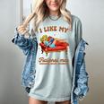 Smutty Book Lover I Like My Fictional Men Spicy Book Women's Comfort Colors T-Shirt Denim