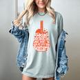 Social Introverts Hang Out With Guitars Musician Guitarist Women's Comfort Colors T-Shirt Denim
