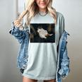Sorry I Can’t Go I’m An Indoor Cat Introvert Meme Women's Comfort Colors T-Shirt Denim Sorry I Can’t Go I’m An Indoor Cat Introvert Meme Women's Comfort Colors T-Shirt Denim