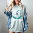 Suicide Awareness In Memory Of My Nephew Back Print Graphic Women's Comfort Colors T-Shirt Denim Suicide Awareness In Memory Of My Nephew Back Print Graphic Women's Comfort Colors T-Shirt Denim