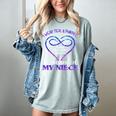 Suicide Prevention Shirt Teal & Purple In Memory Of Niece Women's Comfort Colors T-Shirt Denim