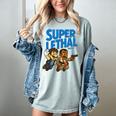 Super Lethal Cute Nostalgia Women's Comfort Colors T-Shirt Denim Super Lethal Cute Nostalgia Women's Comfort Colors T-Shirt Denim