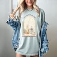Tale As Old As Time Rose Candle And Book Women's Comfort Colors T-Shirt Denim