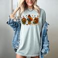 Teacher Fall Thanksgiving Turkey Reading Books Lovers Women's Comfort Colors T-Shirt Denim Teacher Fall Thanksgiving Turkey Reading Books Lovers Women's Comfort Colors T-Shirt Denim