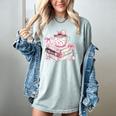 Teacher Valentine's Day All Booked For Valentines Reading Women's Comfort Colors T-Shirt Denim Teacher Valentine's Day All Booked For Valentines Reading Women's Comfort Colors T-Shirt Denim