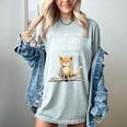 That's What I Do I Pet Cats I Read Books And I Know Things Women's Comfort Colors T-Shirt Denim That's What I Do I Pet Cats I Read Books And I Know Things Women's Comfort Colors T-Shirt Denim