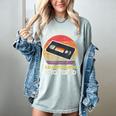 Tracking Adjustments Required Nostalgia VHS Retro Tape Women's Comfort Colors T-Shirt Denim