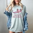 I Tried People I Prefer Axolotl Salamander Introvert Raglan Baseball Tee Women's Comfort Colors T-Shirt Denim