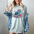 Turtle Bookworm Reading Book Bookworm Book Nerd Cute Graphic Women's Comfort Colors T-Shirt Denim
