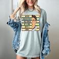Never Underestimate Girl Read Book Reading Librarian Women Women's Comfort Colors T-Shirt Denim