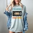 VHS Cassette Tape Retro 80s 90s Nostalgia Women's Comfort Colors T-Shirt Denim VHS Cassette Tape Retro 80s 90s Nostalgia Women's Comfort Colors T-Shirt Denim