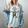 I Like Video Games Dogs And Maybe 3 People Gamer Introvert Raglan Baseball Tee Women's Comfort Colors T-Shirt Denim
