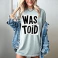 Wastoid 80s Slang Retro Teen Quote Gen X Nostalgia Women's Comfort Colors T-Shirt Denim Wastoid 80s Slang Retro Teen Quote Gen X Nostalgia Women's Comfort Colors T-Shirt Denim