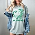 I Wear Green In Memory Of My Grandma Liver Cancer Awareness Women's Comfort Colors T-Shirt Denim I Wear Green In Memory Of My Grandma Liver Cancer Awareness Women's Comfort Colors T-Shirt Denim